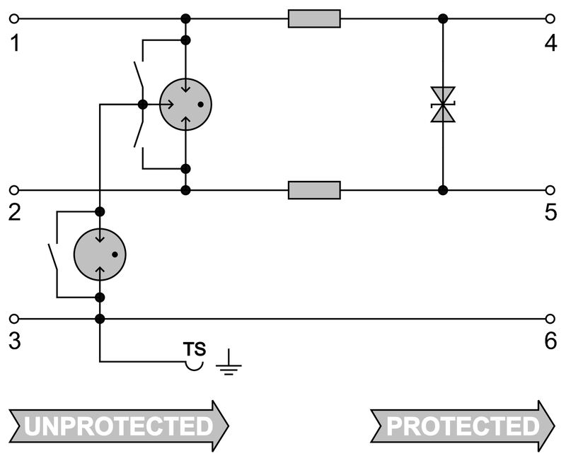 电涌保护器VSSC6 CLFG60VAC/DC0.5A