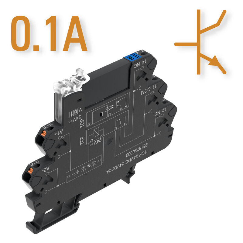3...48 V DC 0.1 A output versions