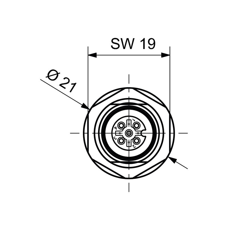 SAI-WDF-M12BB-5P-A-COD-M16