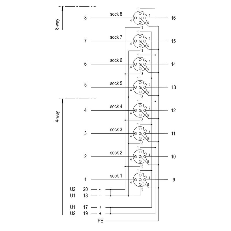SAI-04D-VPPP-5A-M12O-OL2-EX