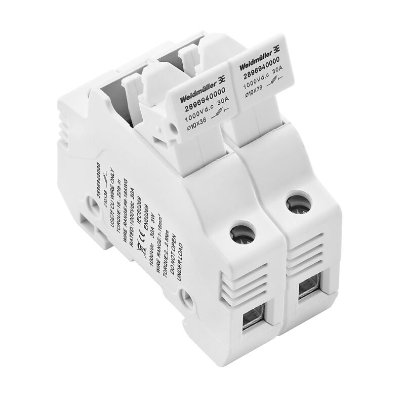 FUSEHOLDER WSFH/2 10X38 1KV