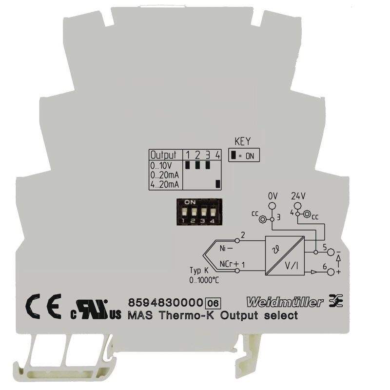 MAZ THERMO-J 0...700°C OUTPUT SELECT
