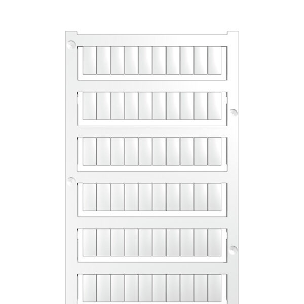 Terminal marking, Pitch in mm: 6.00, white