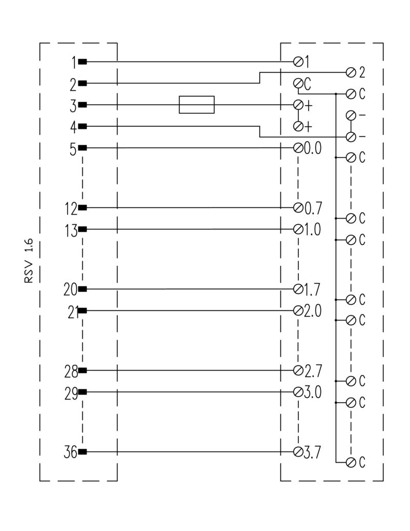 接口板RS 32IO 2W  R S