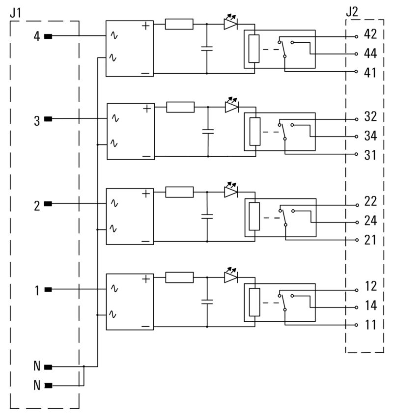 RSM-4 24VAC/DC 1CO S
