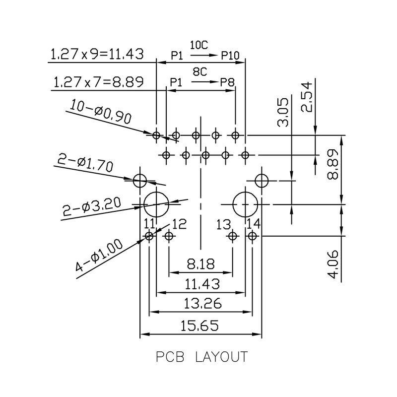 RJ45G1 R1D 3.3E4G/Y TY