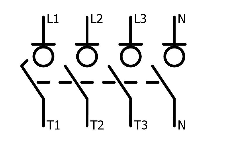 AC SB M 40A 4POL CG 06KV