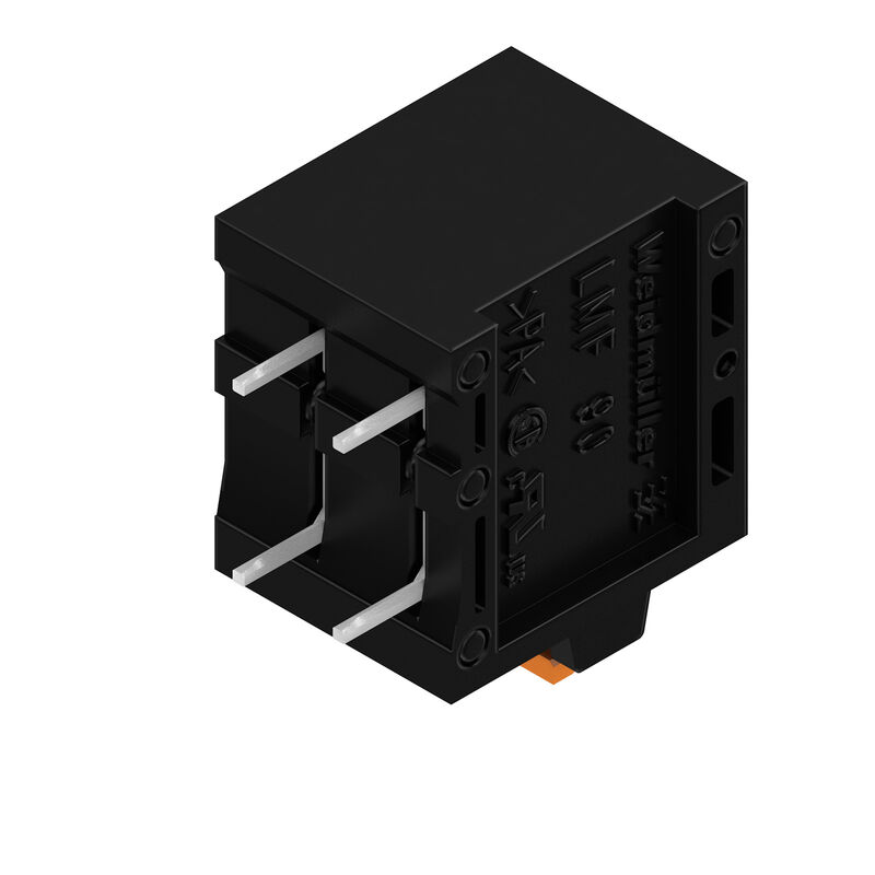 PCB接线端子LMF 5.00/02/90 3.5SN BK BX