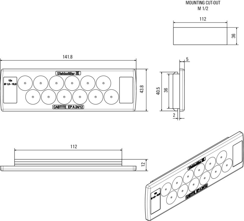CABTITE EP A 24/12 GY
