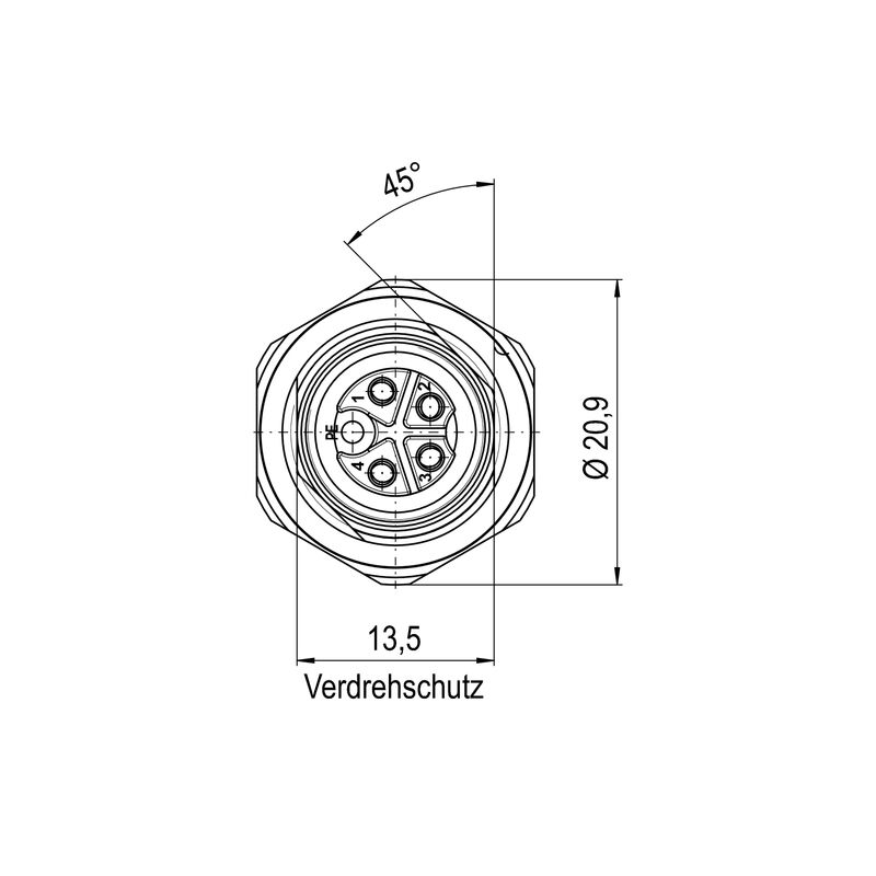 SAIE-M12BK-5-0.2VHM16-1.5