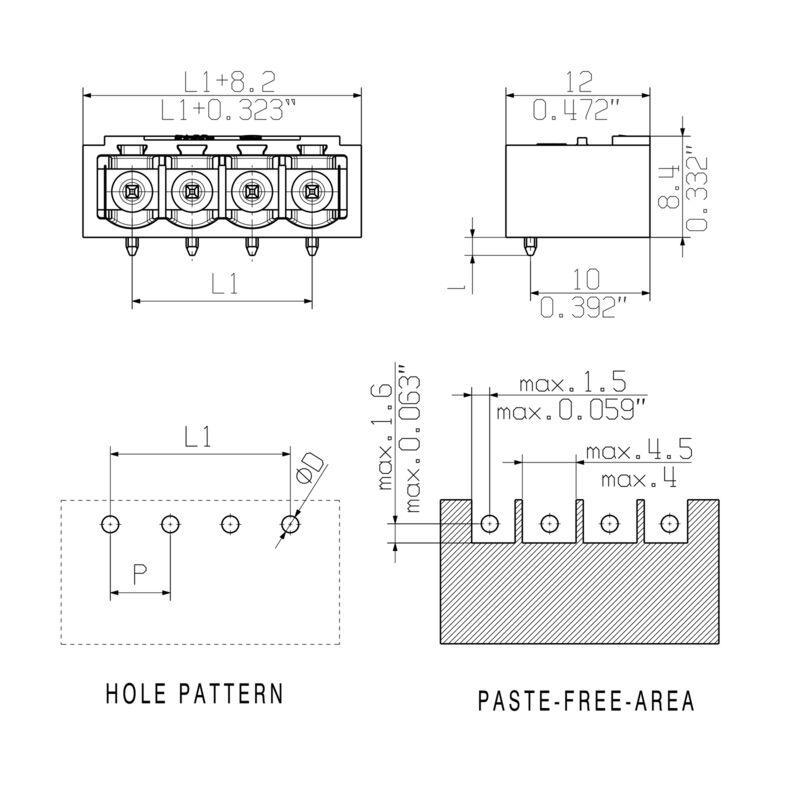 SL-SMT 5.00HC/15/90G 3.2SN BK BX