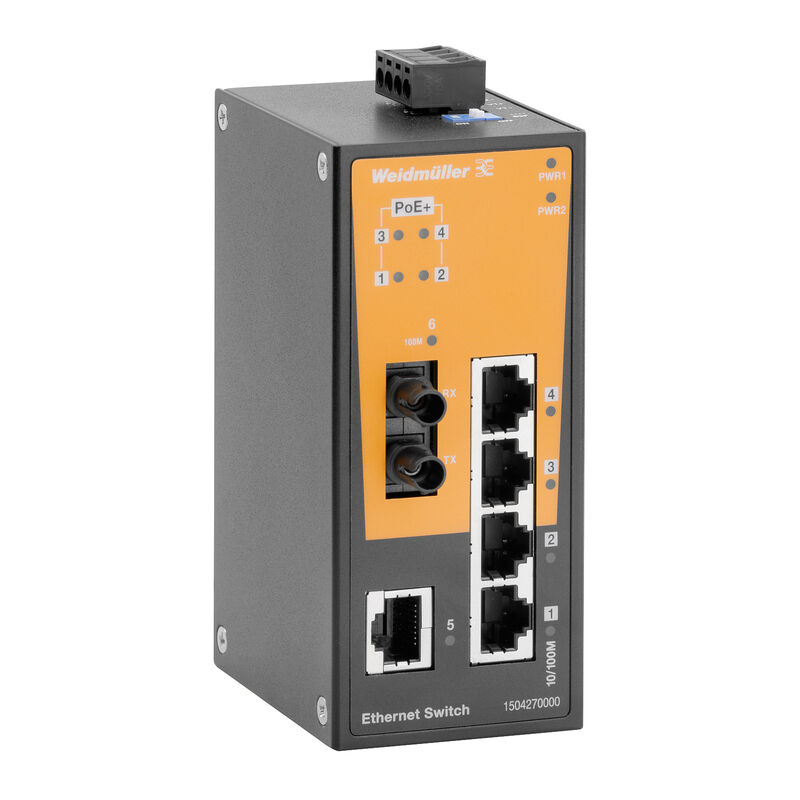 IE-SW-BL06-1TX-4POE-1ST