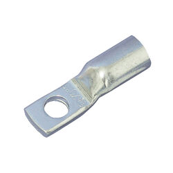 Tubular cable lugs with thin flange