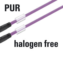Halogen-free PUR, violet (A)
