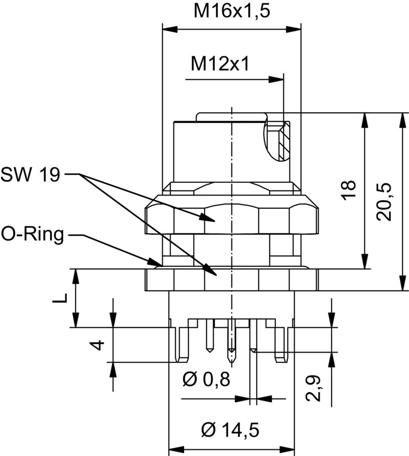 SAIE-M12BD-4S-H6.75TL