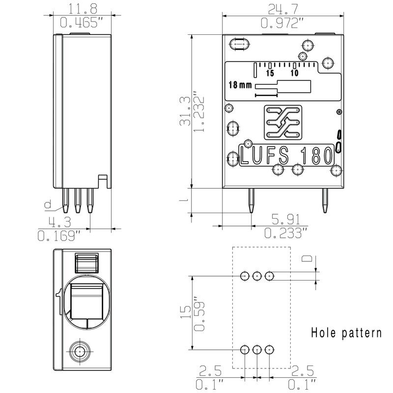 LUFS 10.00/01/180 5.0SN BK BX