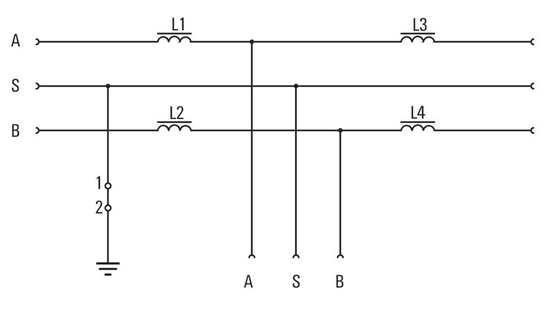 PROFIBUS FBCON DP M12 1 VIA