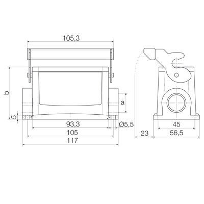 BASE HDC 16B SLU 1M25G