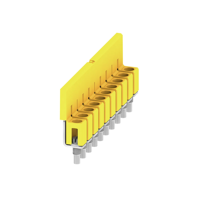 Cross-connector (terminal), when screwed in, Number of poles: 10, Pitch in mm: 5.10, Insul