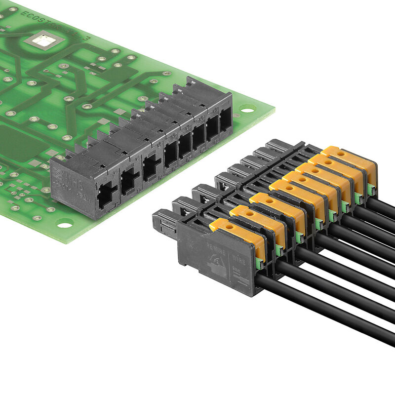 Potencia y señal - Conector híbrido (1000V y 400V)