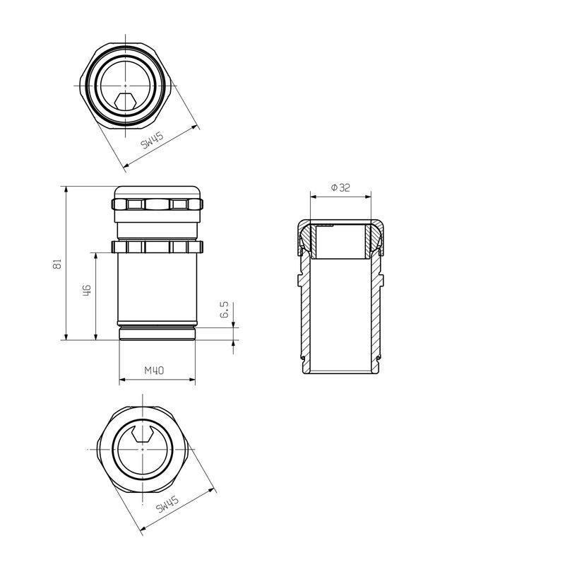 VGM40/1-SS68 20-32 BG