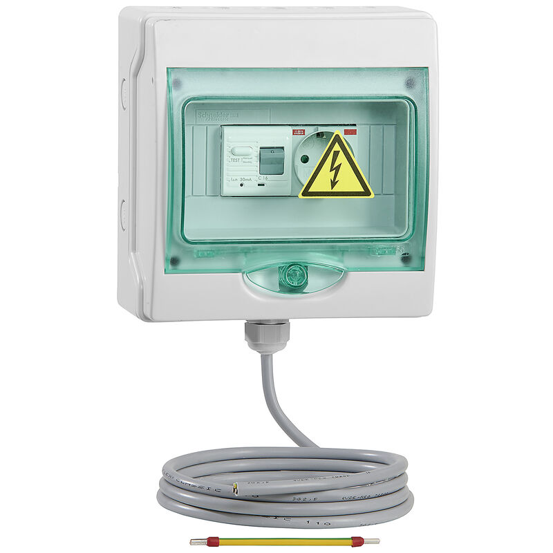 PVC AC NOTSTROMBOX TYPE F CEE 7/3