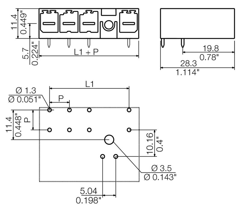 SV-SMT 7.62IT/05/90MF5 2.6SN BK BX