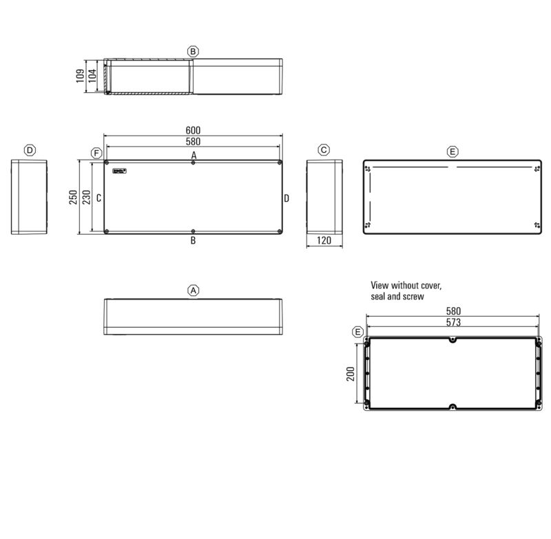 聚酯接线盒 KLIPPON POK 256012