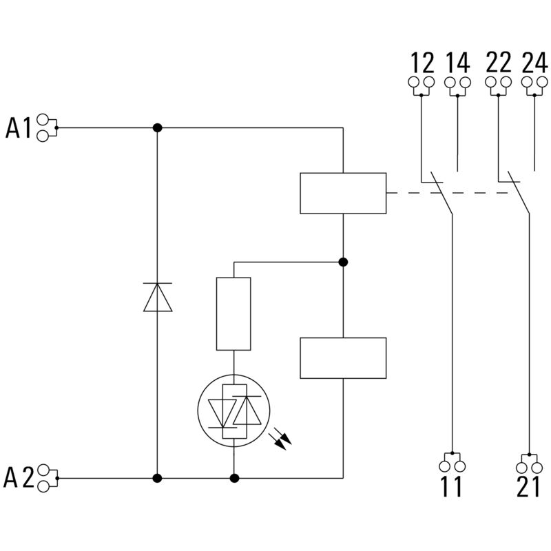 DRIKITP 24VDC 2CO LD