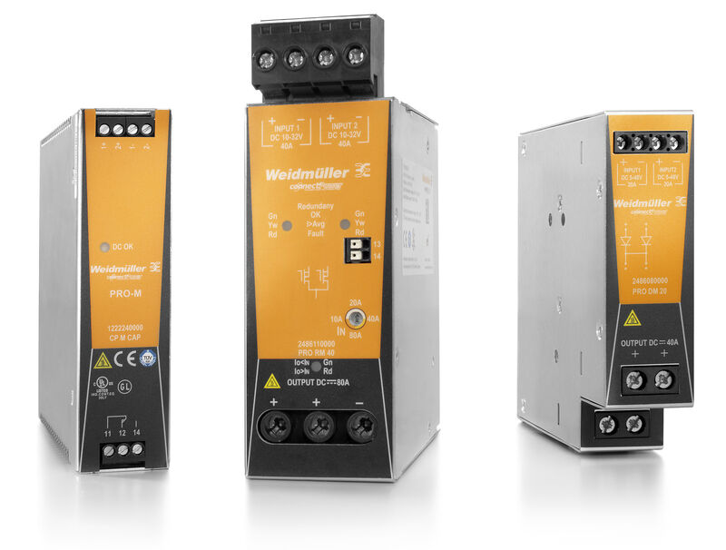 Diode- and redundancy modules