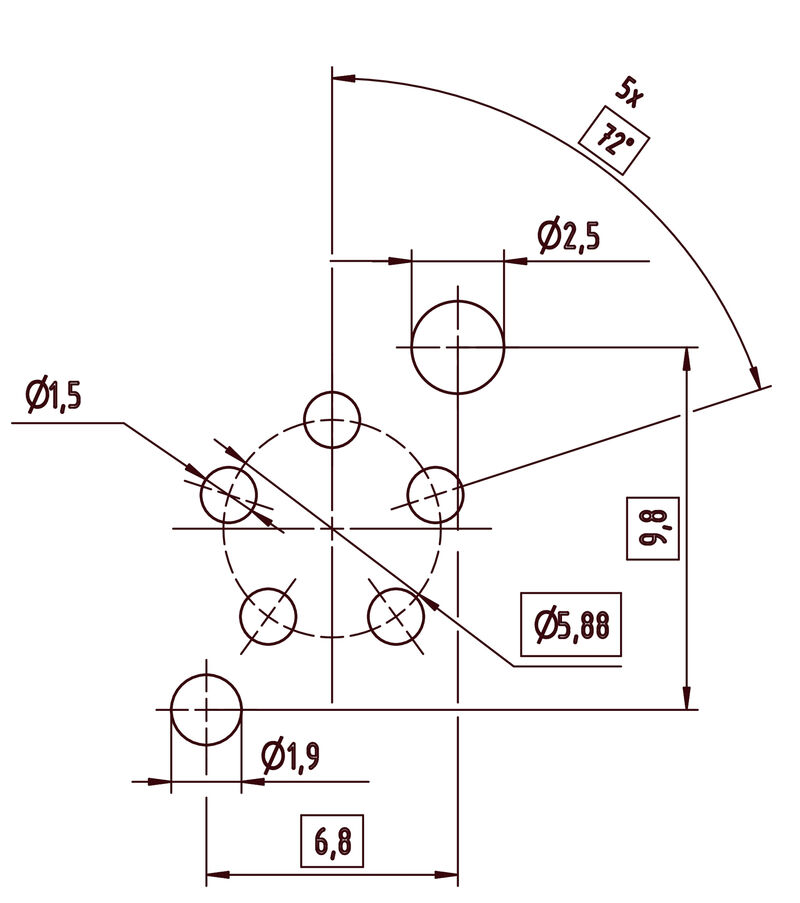 SAIE-M12BL-5S-H11TL-M16
