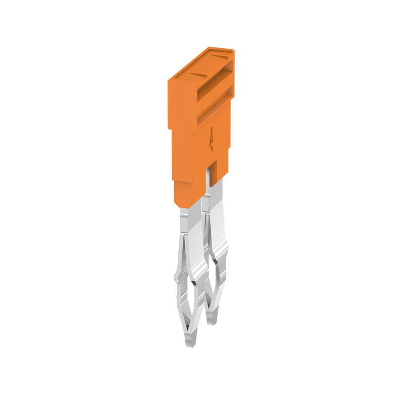 Cross-connector (terminal), Plugged, Number of poles: 2, Pitch in mm: 6.10, Insulated: Yes