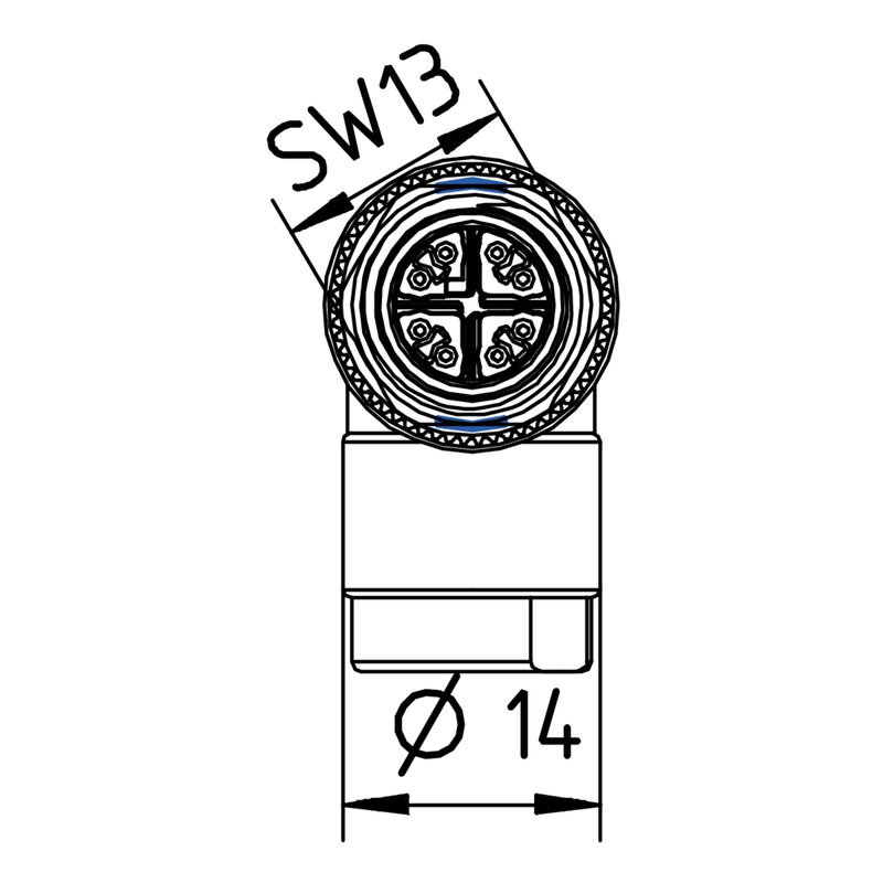 IE-PS-M12X-90-P-TH-CG