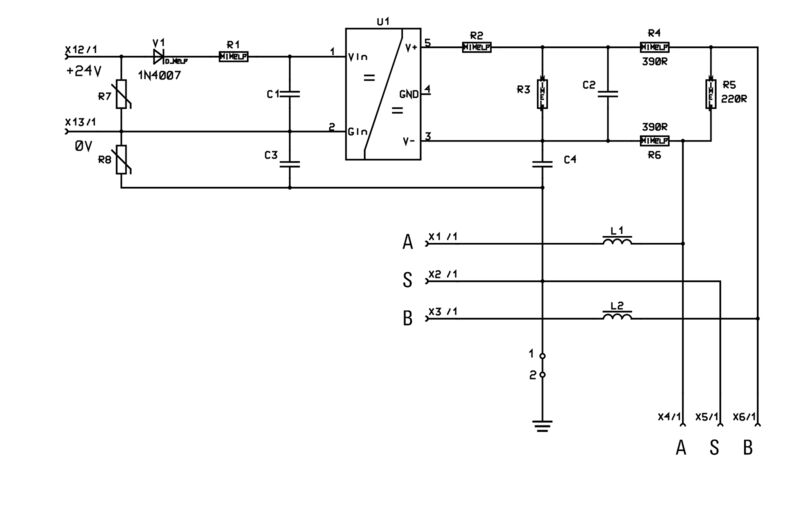FBCON DP M12 TERM 5V