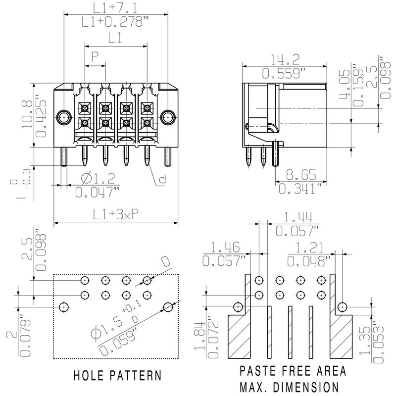 S2C-SMT 3.50/12/90LF 1.5SN BK BX