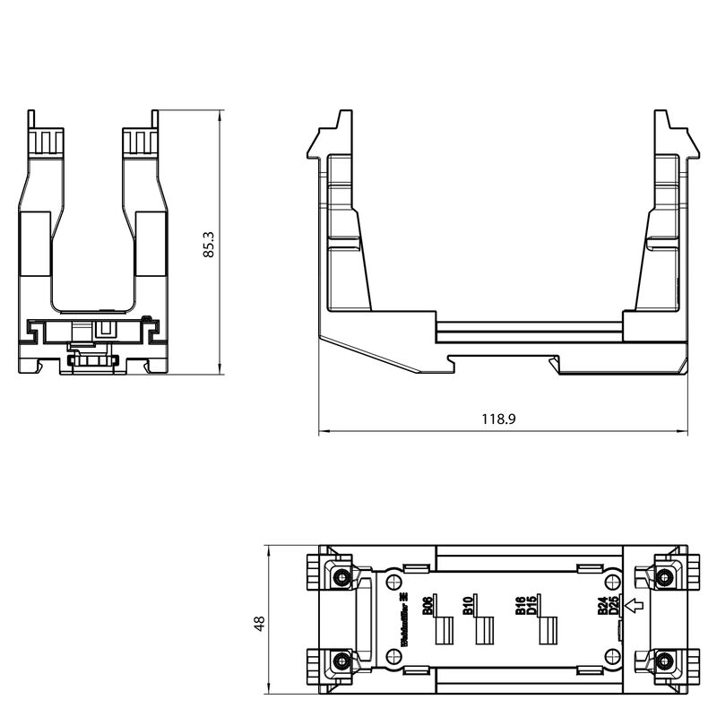 HDC RAILMATE HB 16 SET N