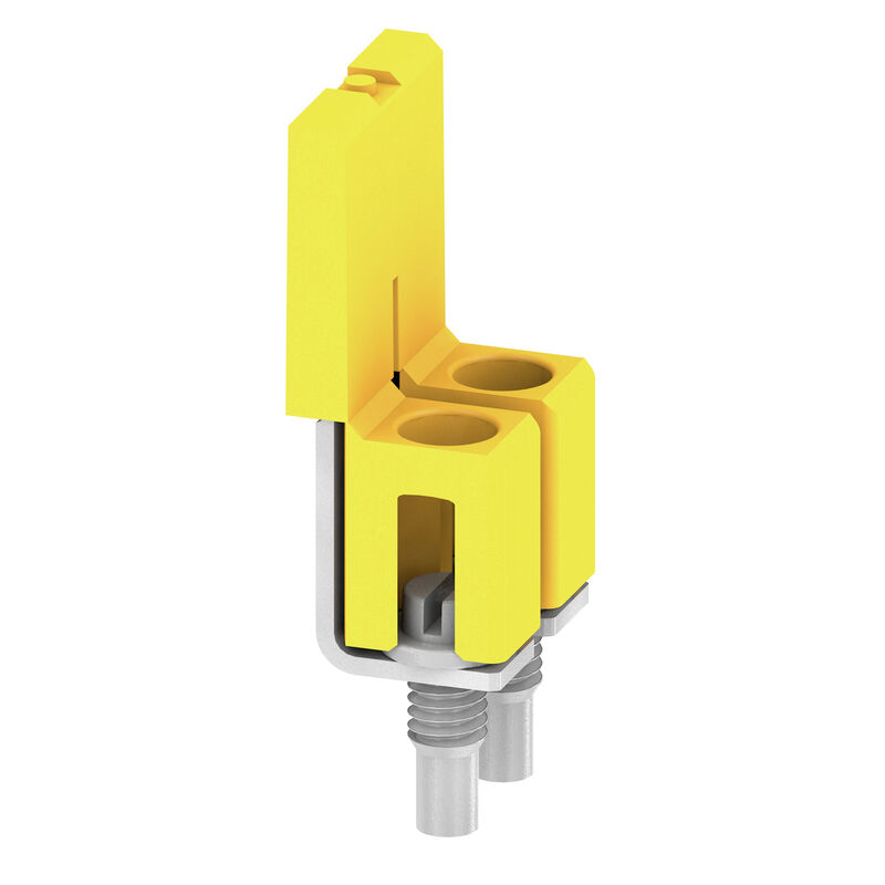 Cross-connector (terminal), when screwed in, Number of poles: 2, Pitch in mm: 5.10, Insula