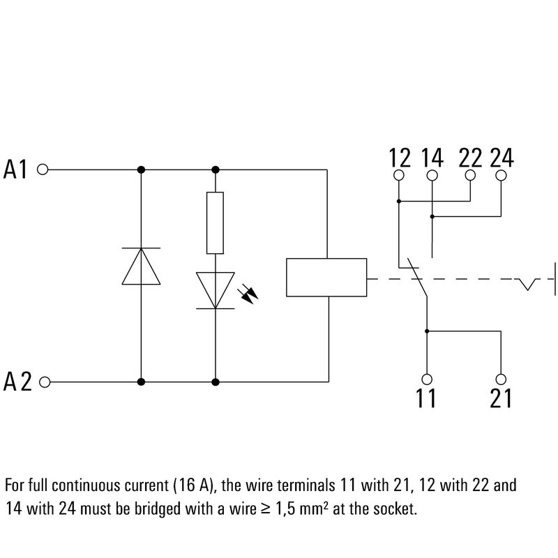 RCIKIT 24VDC 1CO LD/PB
