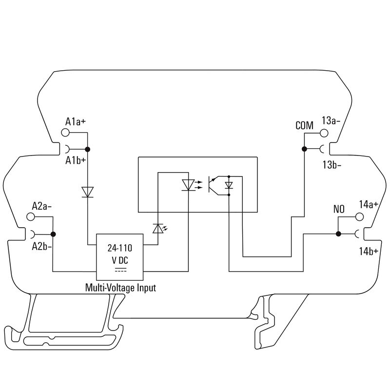 继电器TOPL 24-110VDC 5-110VDC0.25A TRAK