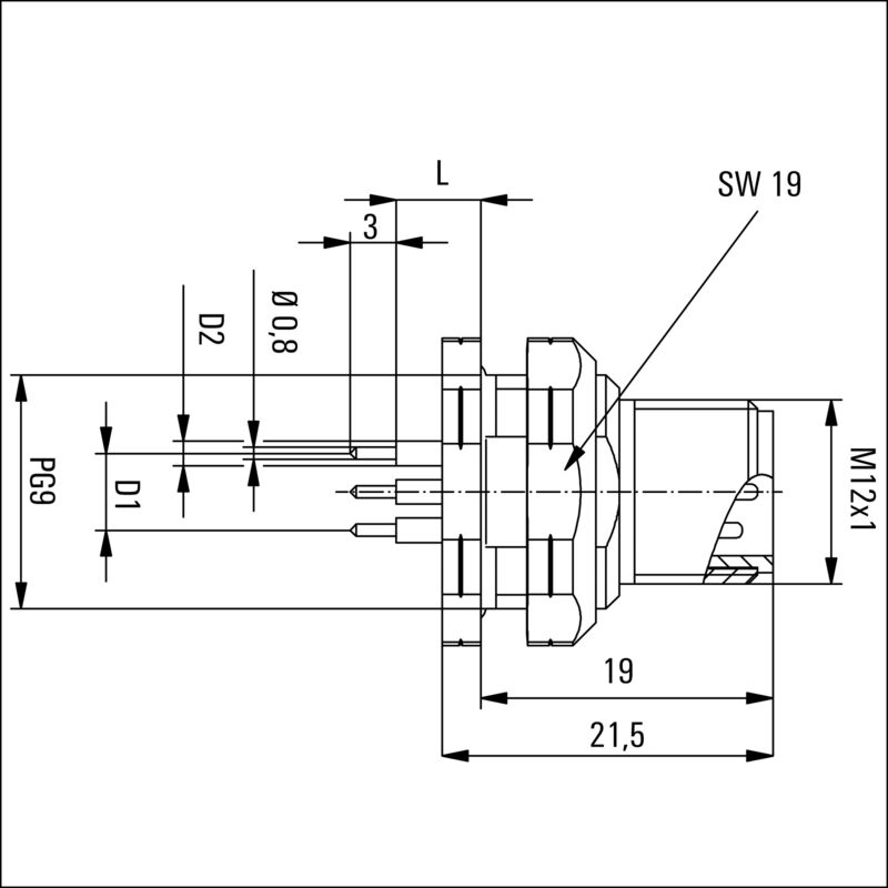 SAIE-M12S-8-H5.5TL-PG9