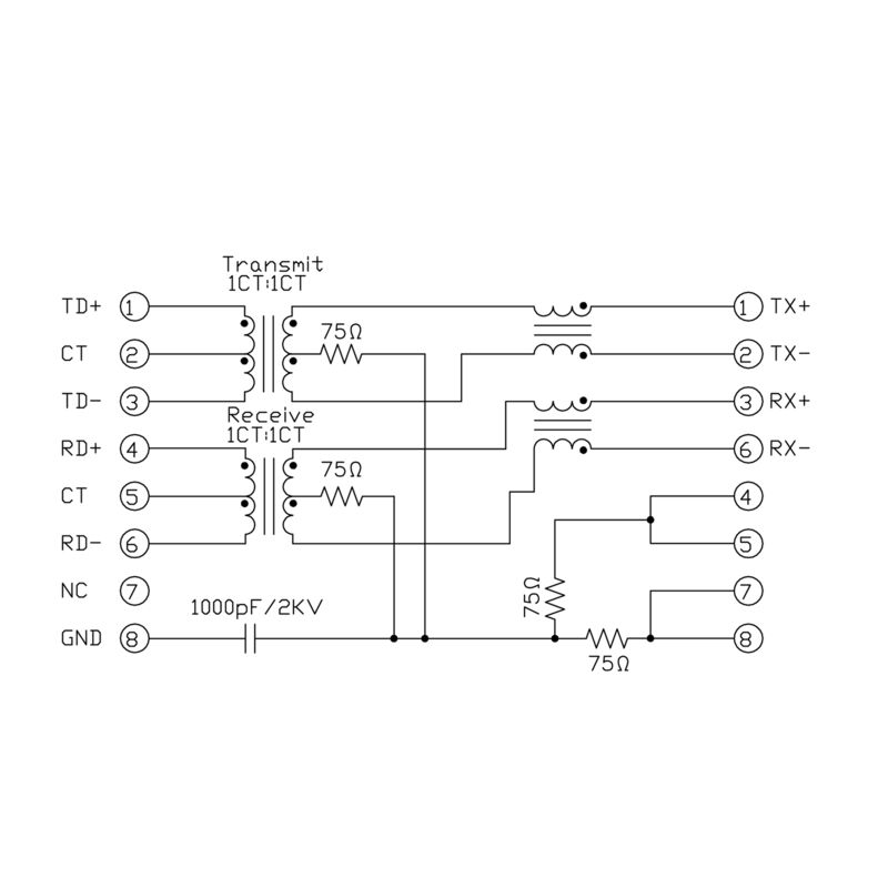 RJ45M R1V 3.3N4YG/YG TY