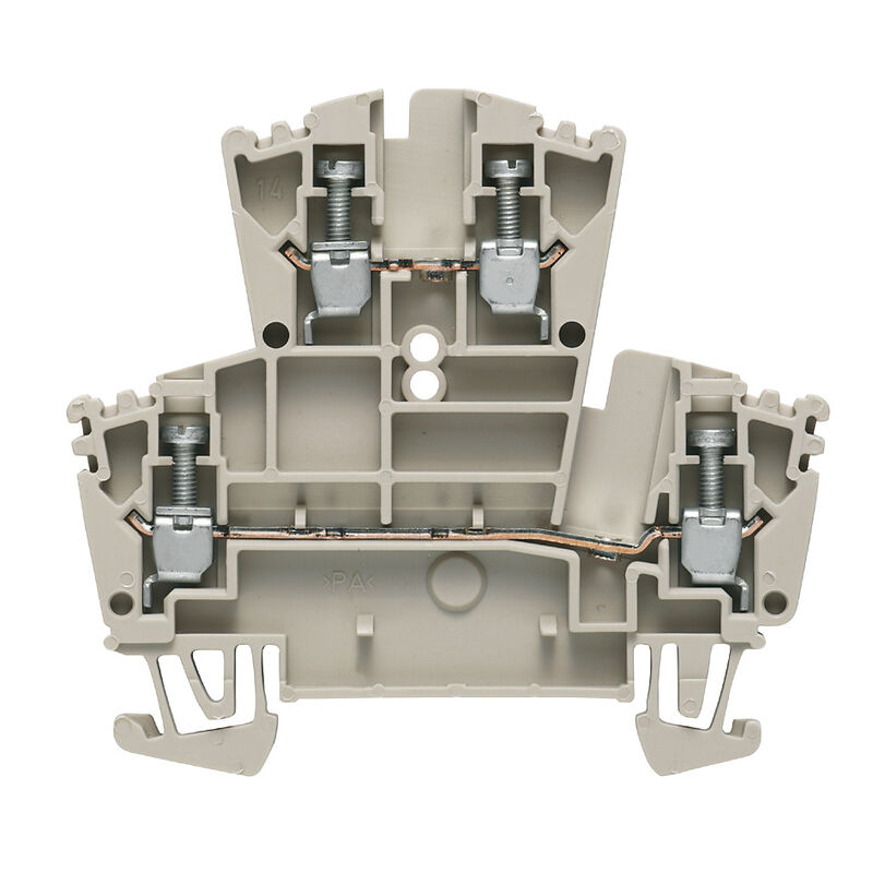 1021500000  | WDK 2.5 | W-SERIES - Feed through Terminal | clamping yoke technology