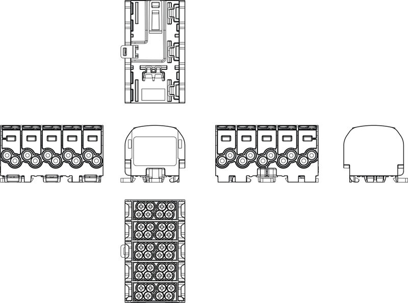 WPD 501 2X25/2X16 1XGN/3XGY/1XBL