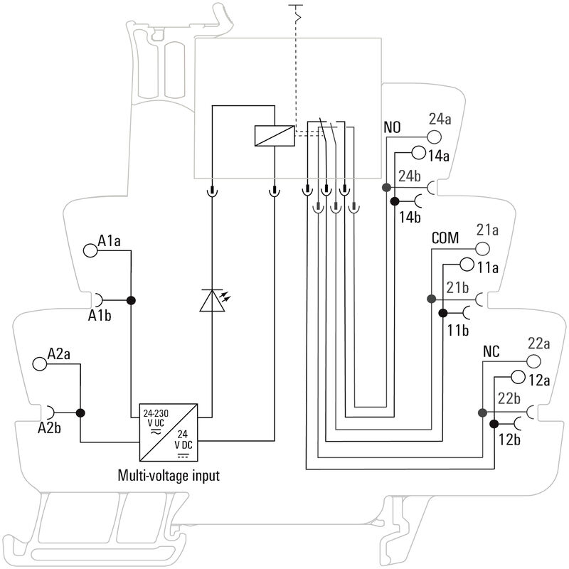 TRP 24-230VUC 2CO ED2 PB