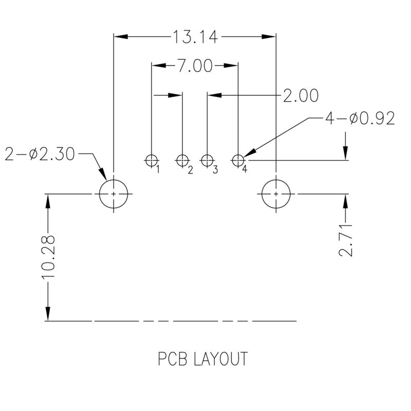 USB2.0A T1H 2.5N4 TY BK