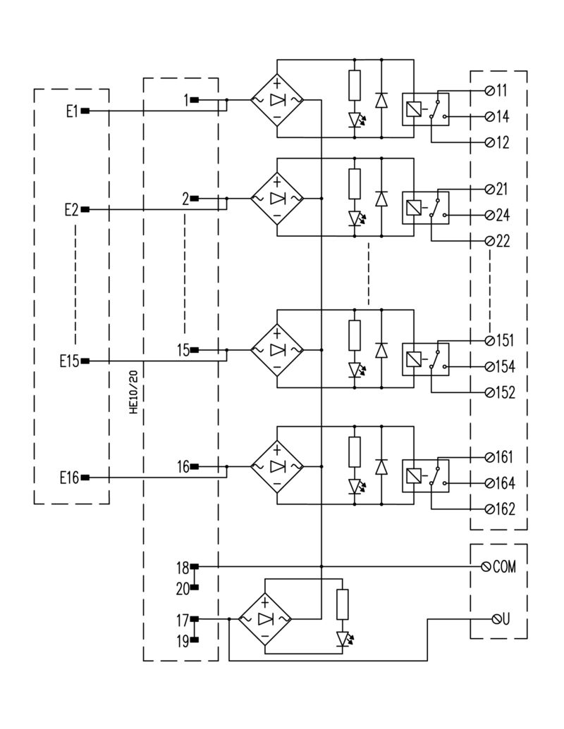 RSM-16  24V(-/+) 1CO S