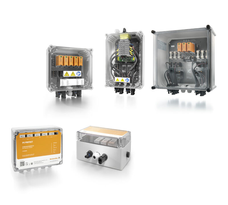 DC Residential and commercial combiner boxes