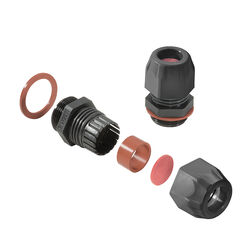 Kabelförskruvningar i plast - Ex e med 7 Joule