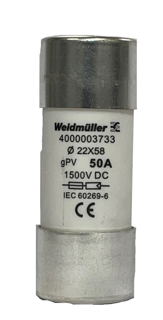FUSE WSFL 22X58 50A 1K5V GPV