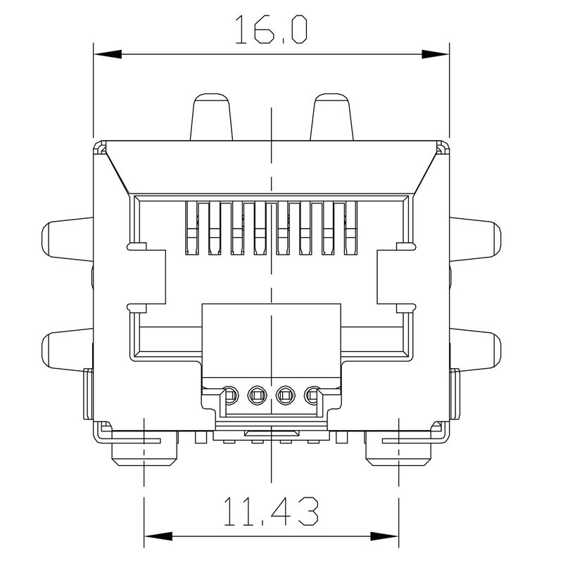 RJ45M S1D DE4N RL